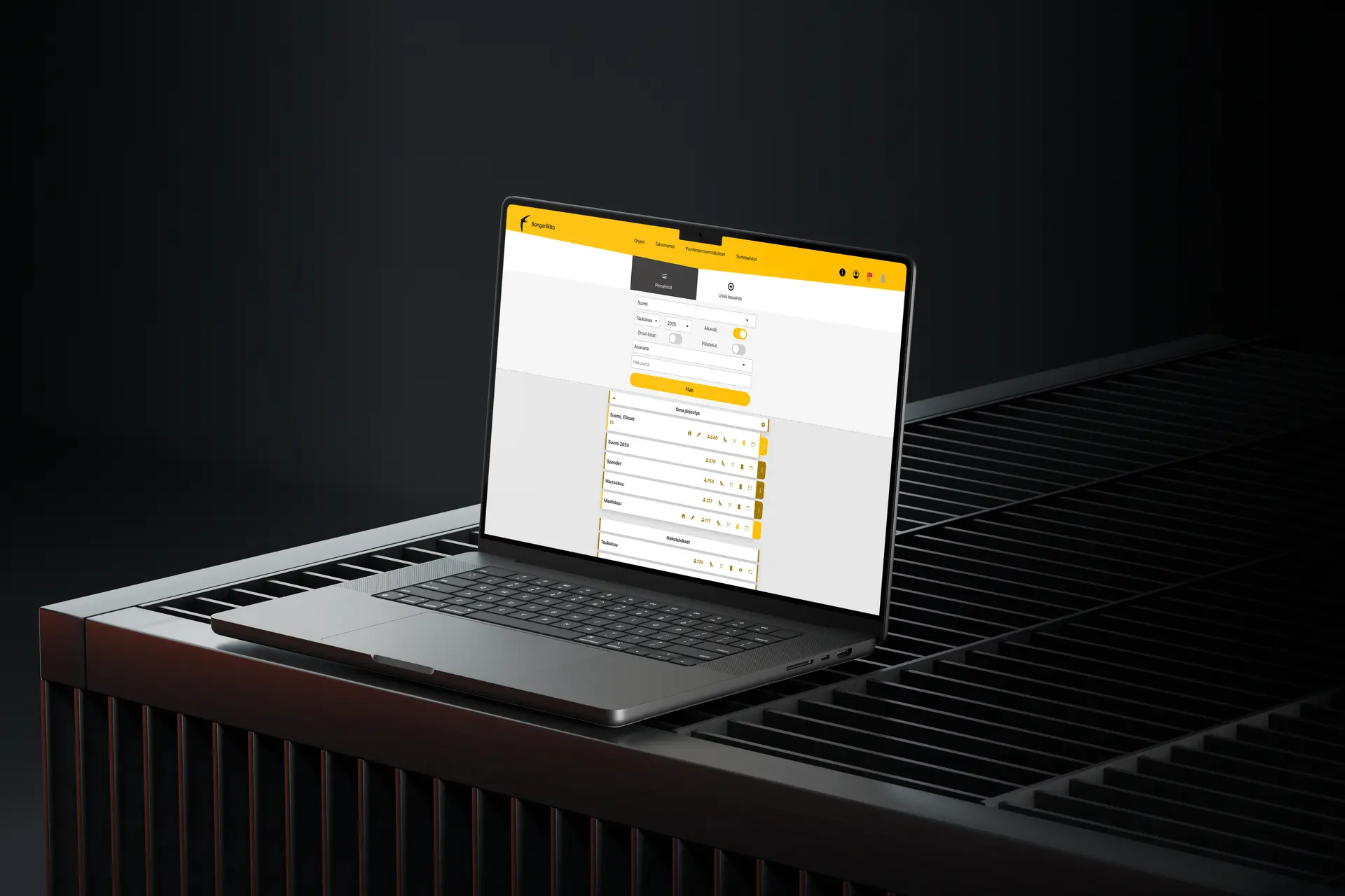 Lintuhavaintojärjestelmän modernisointi